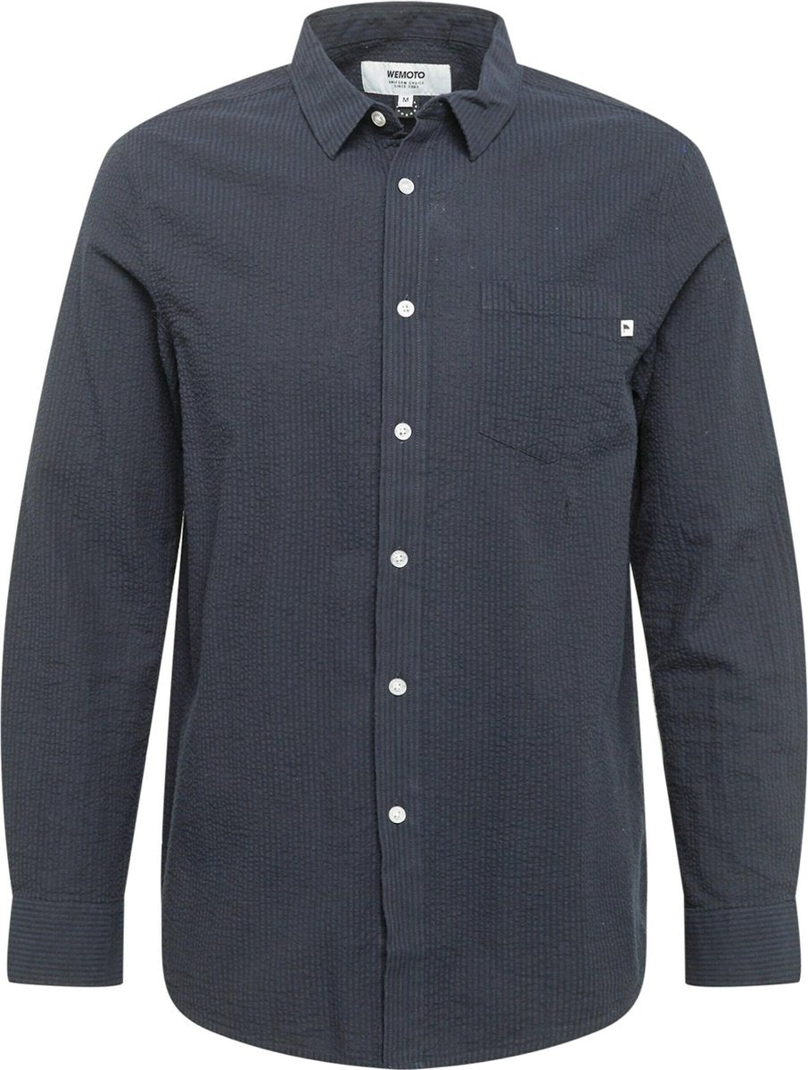 Wemoto overhemd frahm Donkerblauw-S