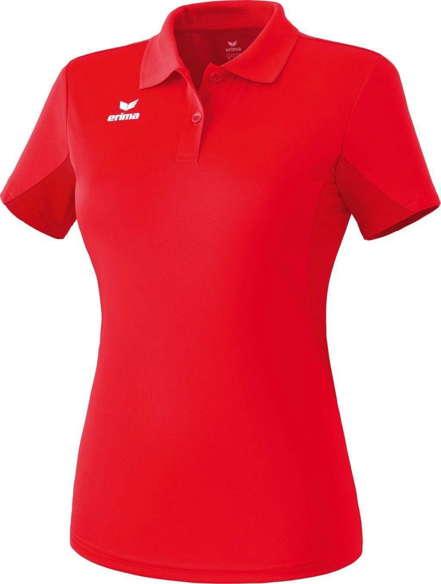 Erima Functionele Polo Dames - Rood | Maat: 48