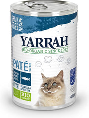 Yarrah Cat Blik Pate - Vis - Kattenvoer - 400 g
