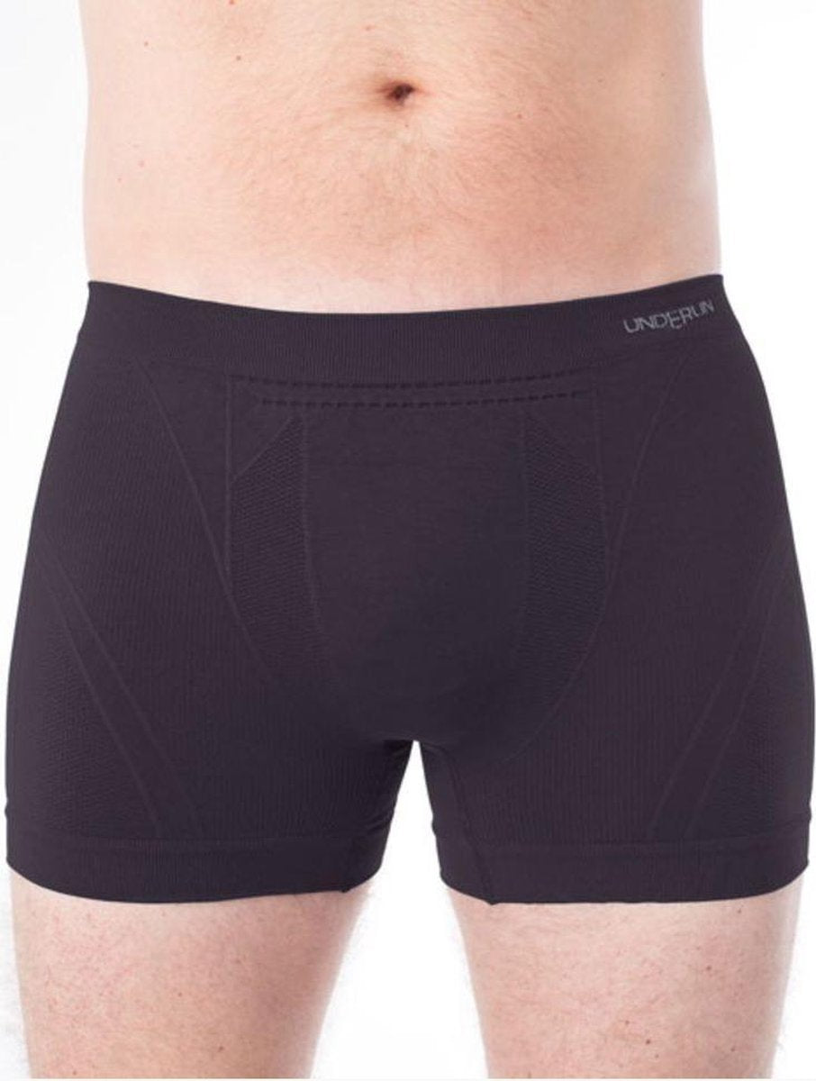 Underun - Hardlopen - Sportondergoed - Hardloopondergoed - Sportonderbroek - Man Boxer - Zwart - S