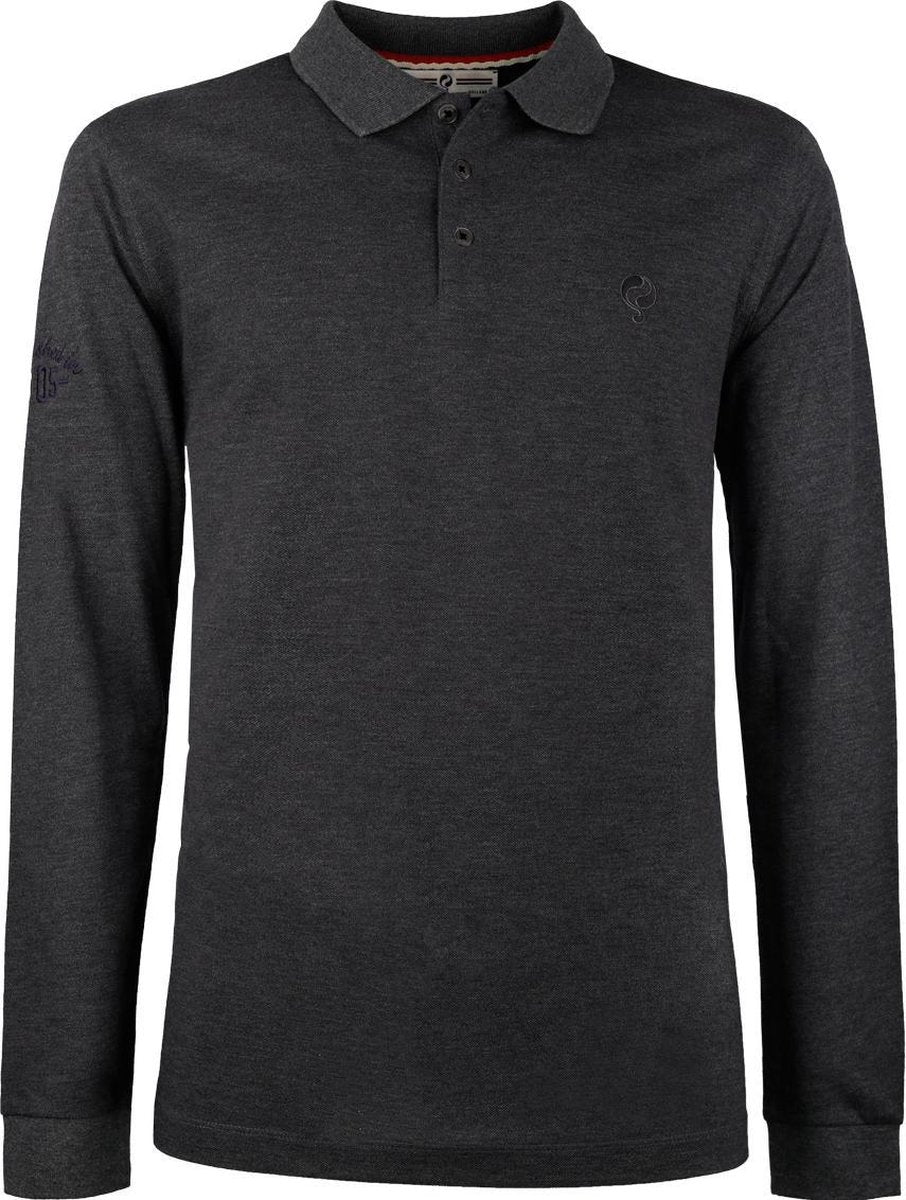 Heren Polo Blaricum  -  Antraciet Grijs