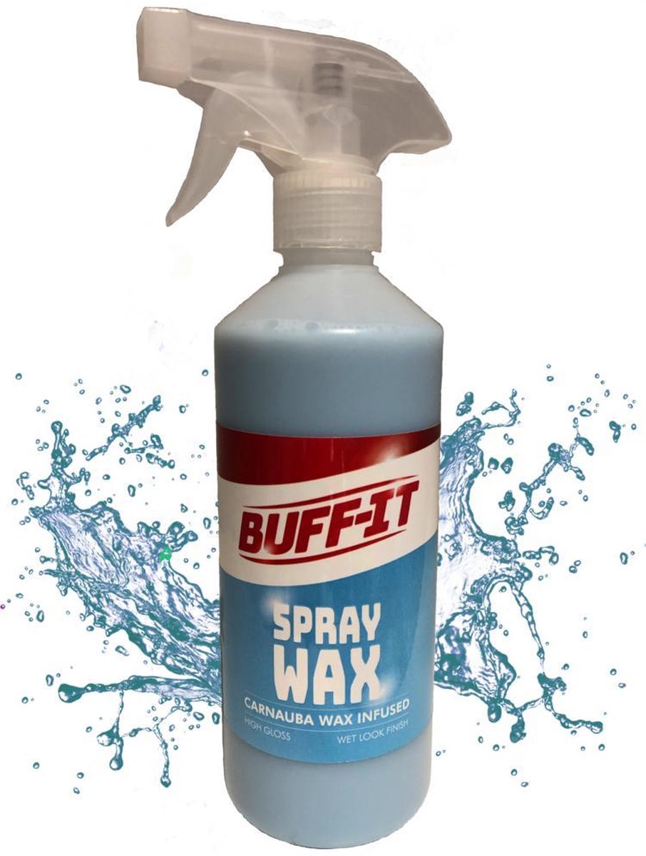 BUFF-IT - Spray Wax - Blinkende wagen - Diepe glans - Nano-coating - 500ml