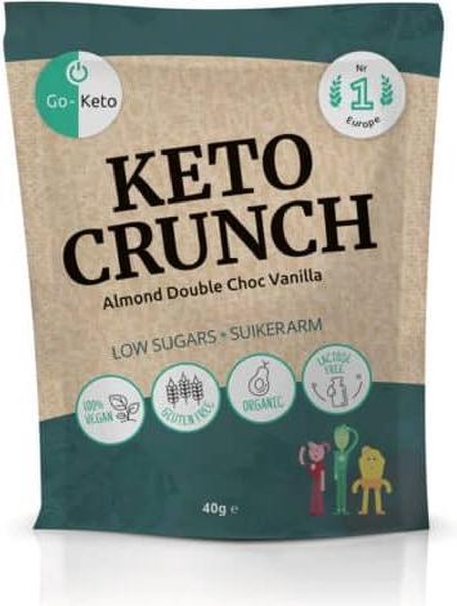 Go-Keto Crunch - Almond Vanilla Sea Salt