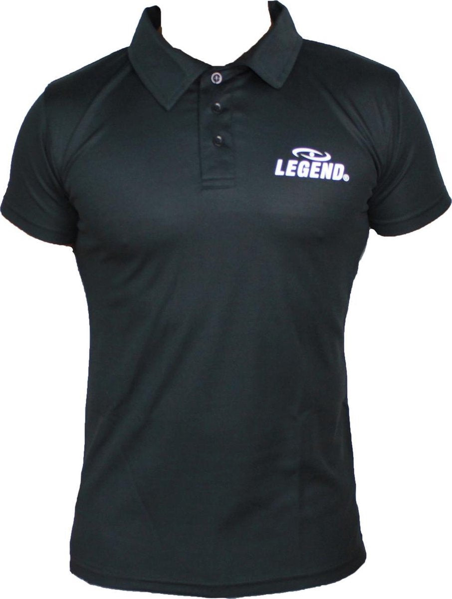 Polo Legend Slimfit zwart  XXL