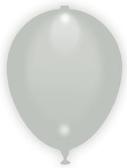 Tib Ballonnen Lightning Led 23 Cm Latex Grijs 5 Stuks