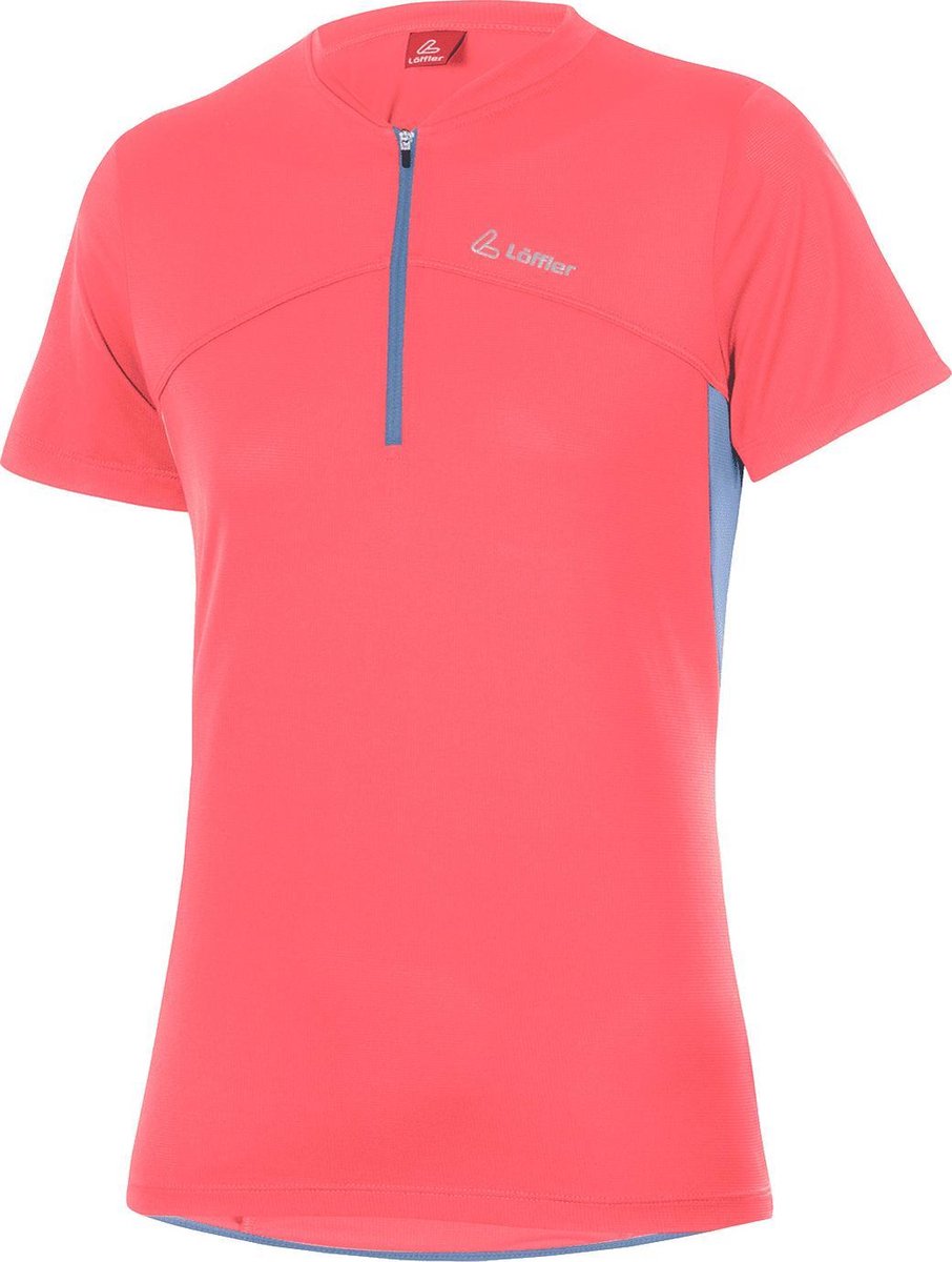 Löffler Fietsshirt Alpha 3.0 Dames Polyester Roze Mt 50​​​​​