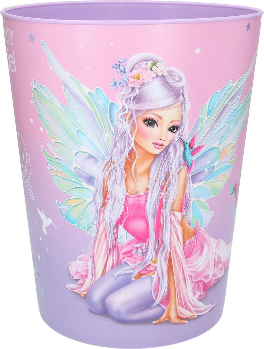 FANTASYModel - Prullenmand - Paars - 25cm