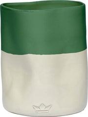 Dutchdeluxes - Keukengereihouder - Keramiek - Wit/Groen - Rond ⌀14