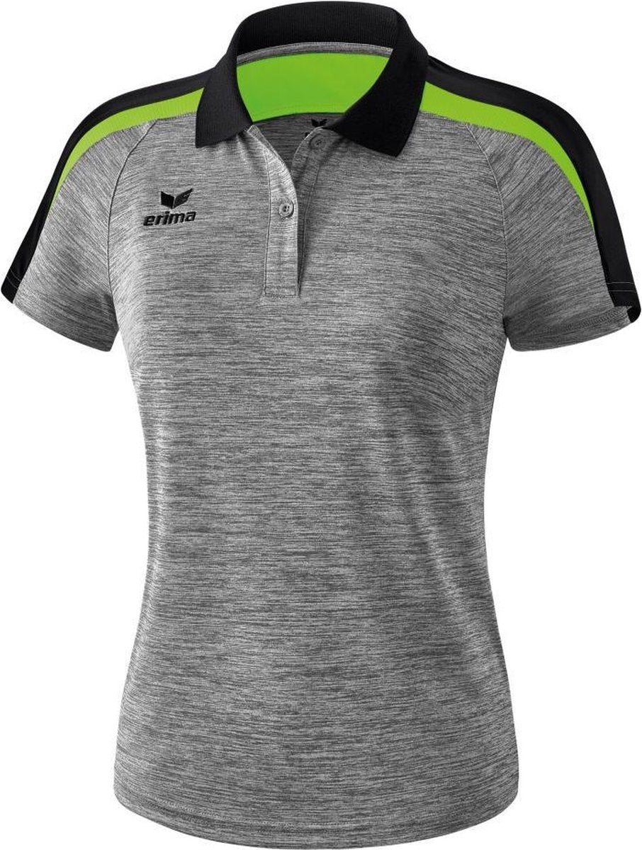 Erima Liga 2.0 Dames Polo - Voetbalshirts  - grijs - 46