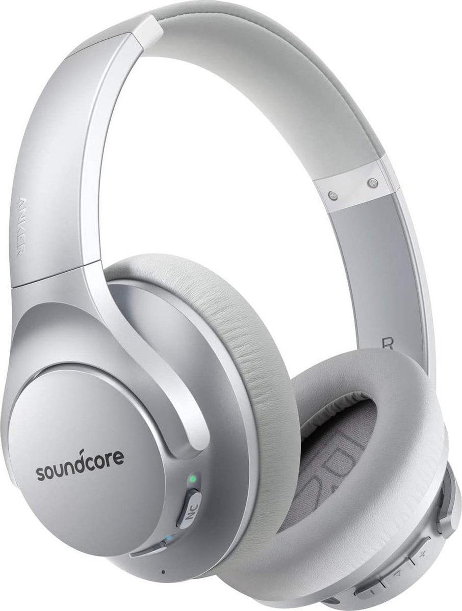 Soundcore Life Q20 (Zilver) - Hi-Res - BassUp