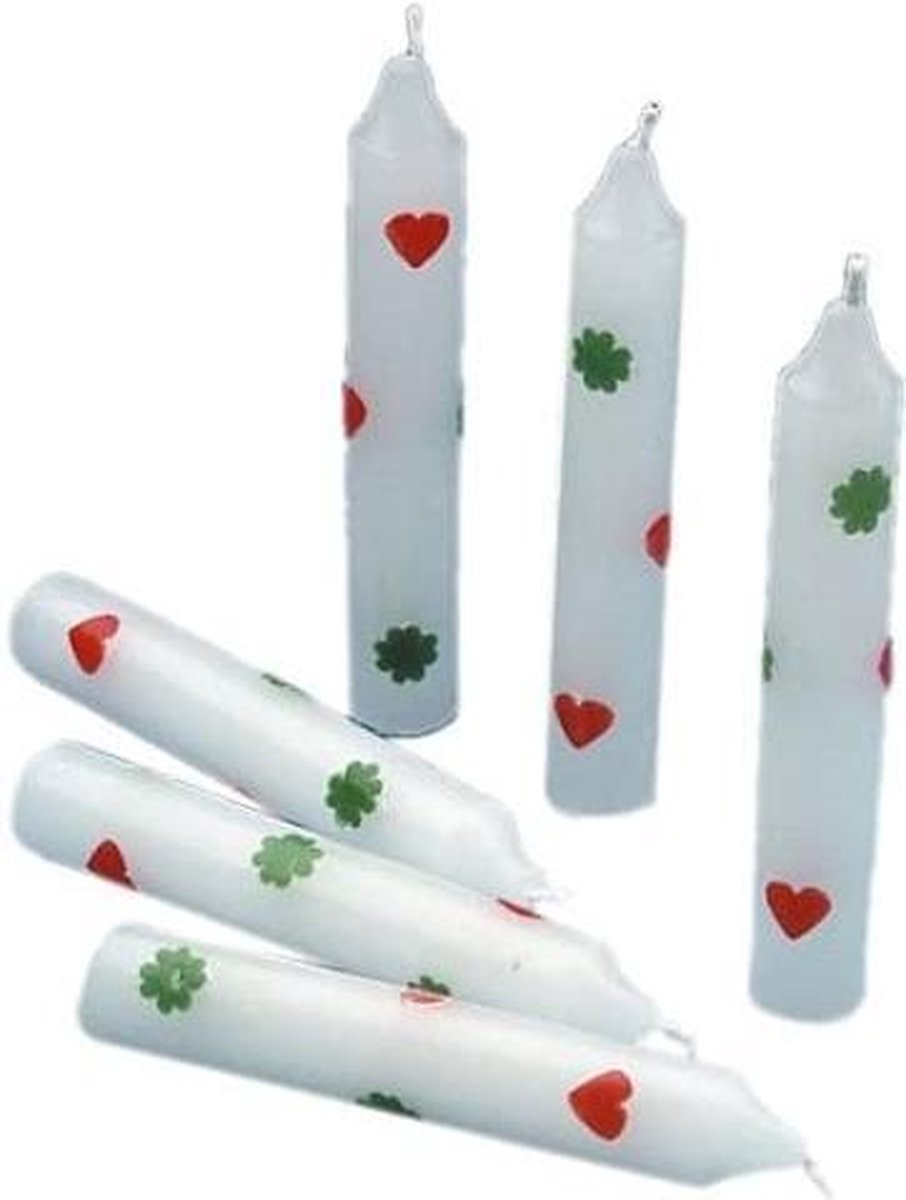 Tib Verjaardagskaarsen 13 Cm Wax 6 Stuks