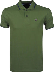 Twinlife - Heren Polo - Brons Groen