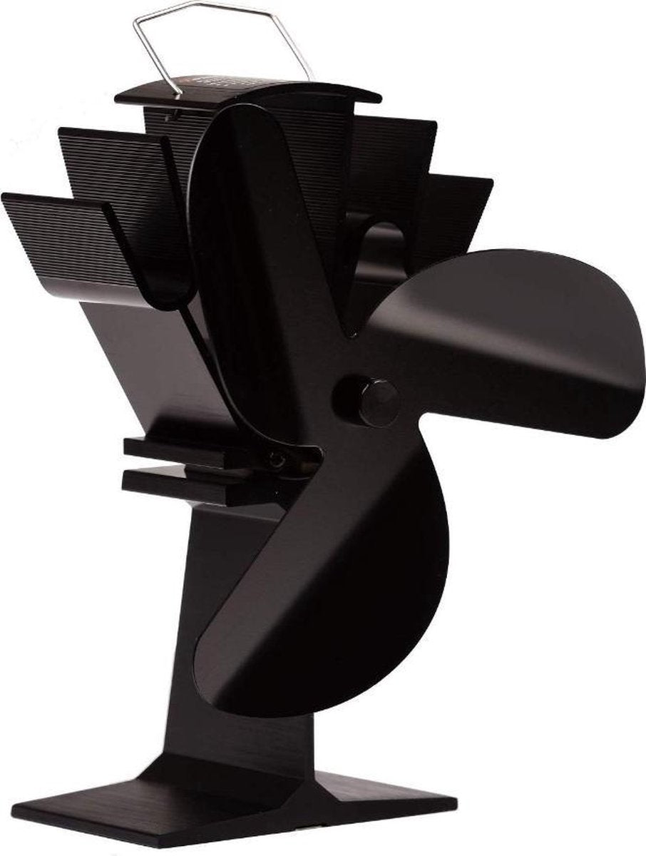 Open Haard Ventilator Op Warmte Stroomloos Kachel Fireplace Fan