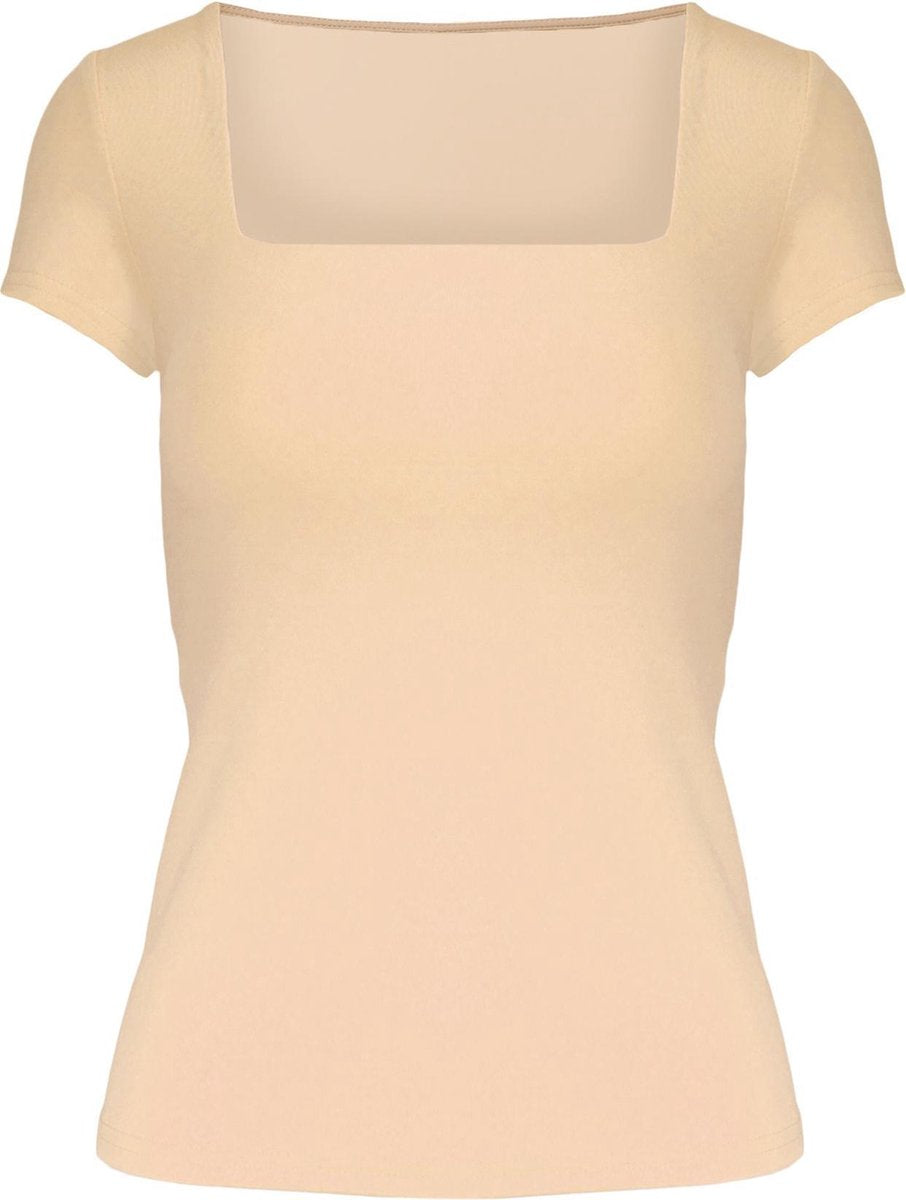 Carre Top Beige