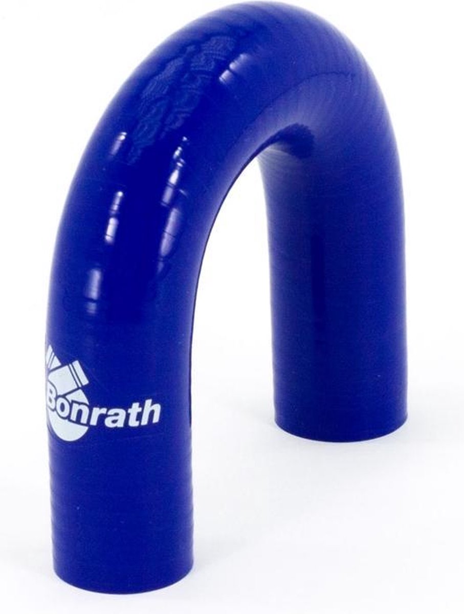 Bonrath Siliconen slang 180 graden bocht - Lengte:50mm - Ø32mm