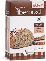 Sukrin Broodmix Fiberbrood (250 gram) - Glutenvrij en slechts 1 gram koolhydraten per snee!