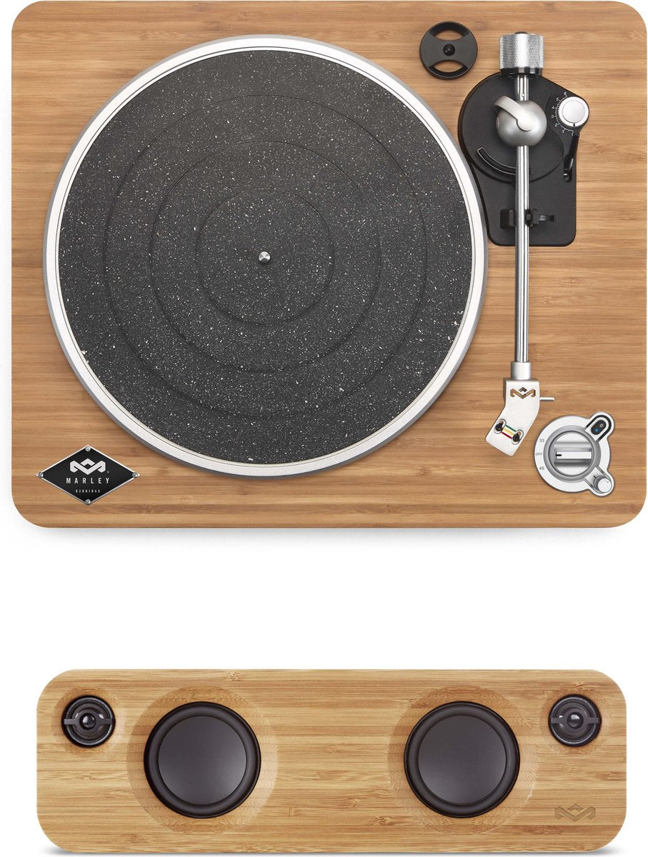 House of Marley Stir It Up bluetooth platenspeler en Get Together Mini bluetooth speaker Bundel