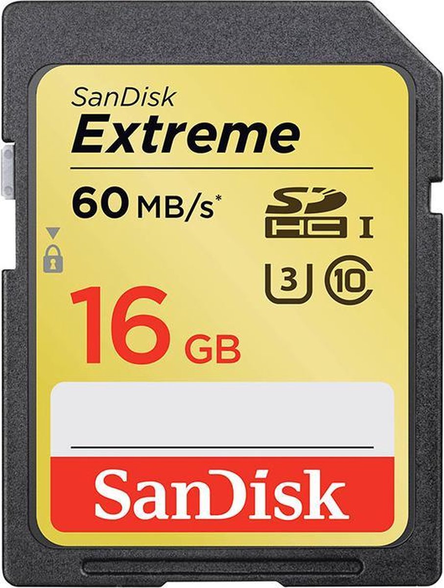 SanDisk Extreme HD 16GB 45MB/s