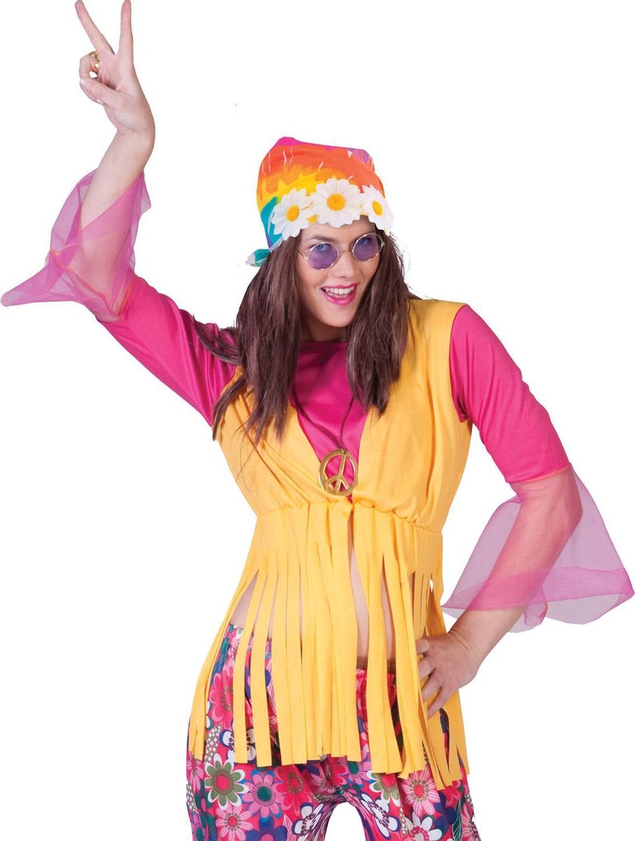 ESPA - Hippie bandana met bloemen voor volwassenen - Accessoires > Haar accessoire