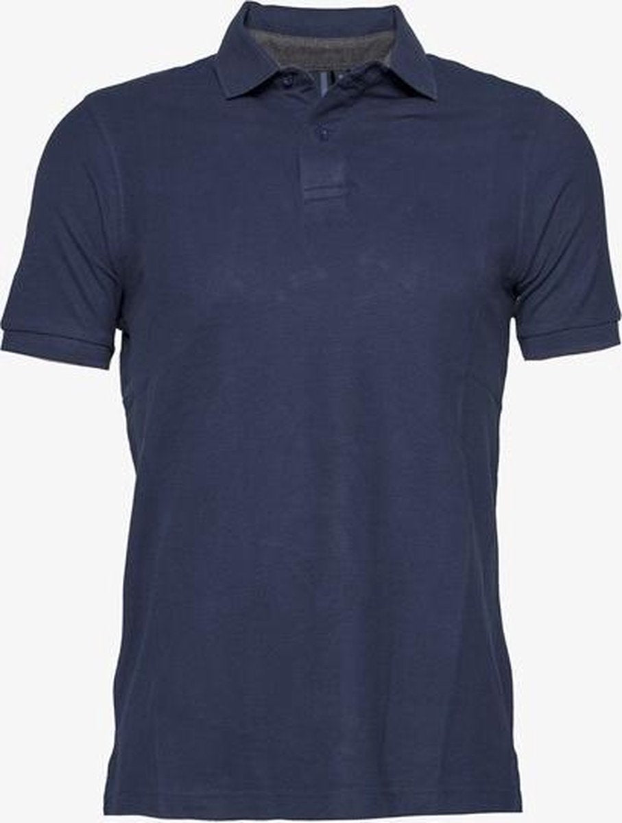 Unsigned heren polo - Blauw - Maat XXL