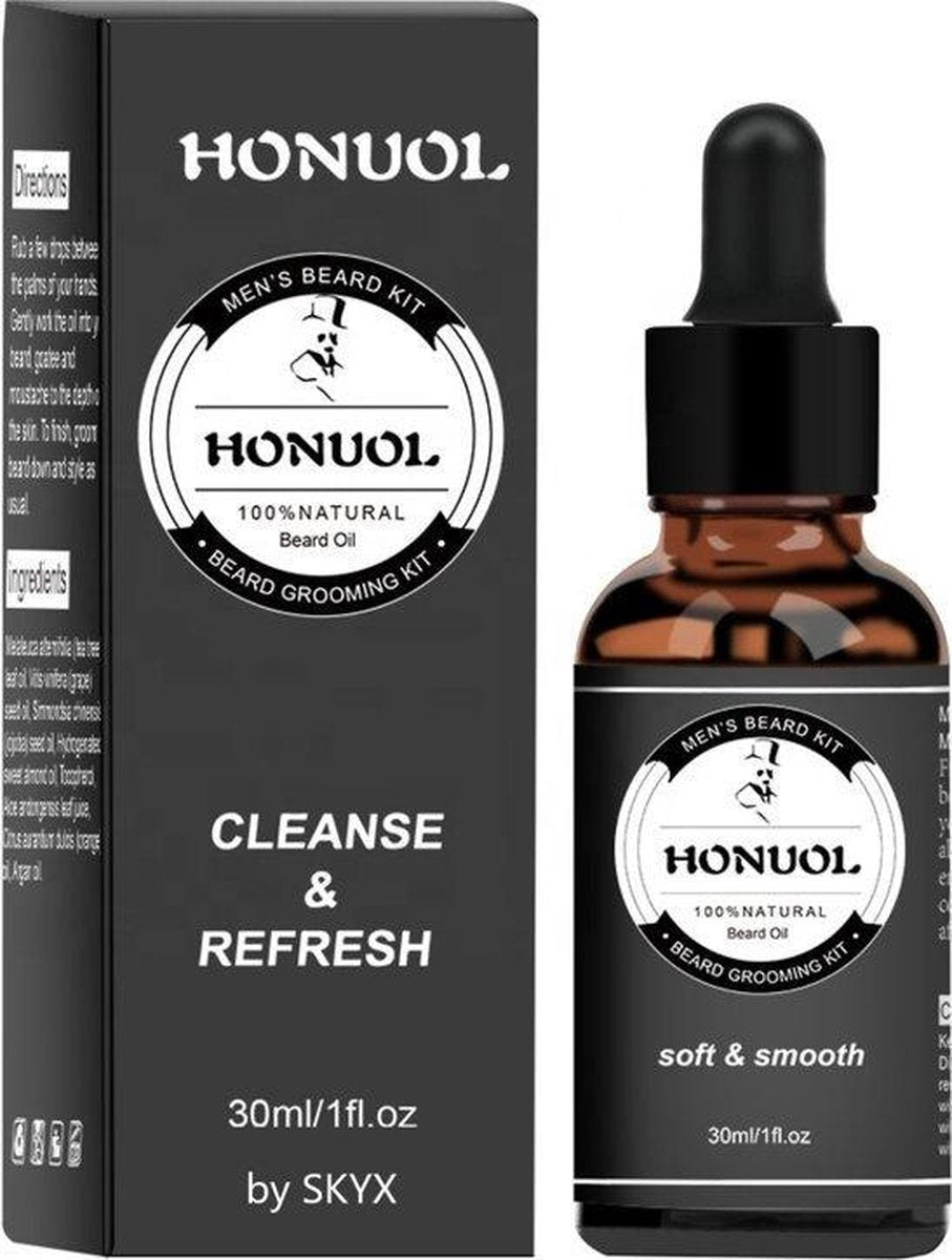Baardolie - 100% Organic Argan Olie - Haargroei Olie - Baardverzorging