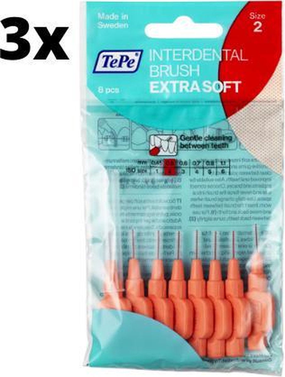 TePe Extra Soft Rood 0