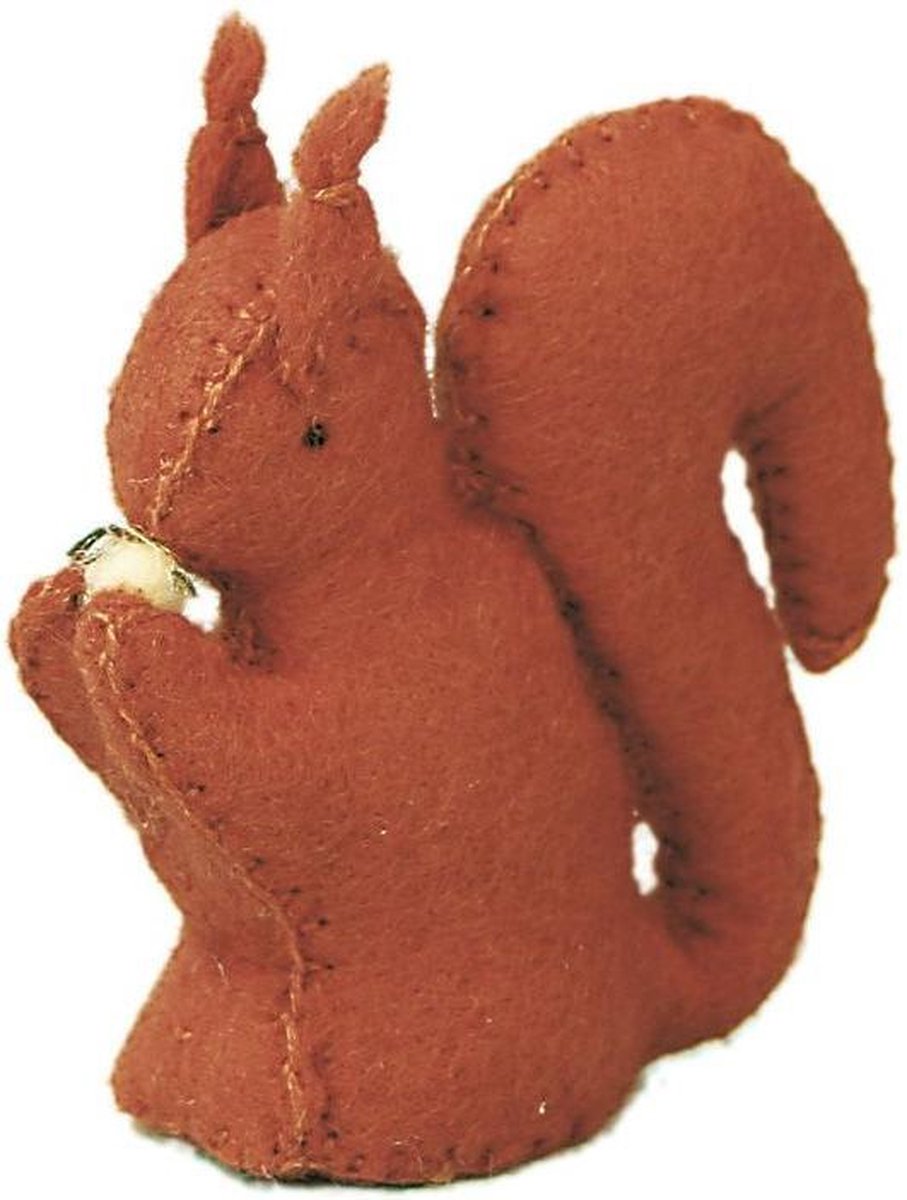Glückskäfer Viltdier Eekhoorn 7 Cm Bruin