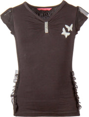 Papillon Ballettop Meisjes Bruin Maat 104