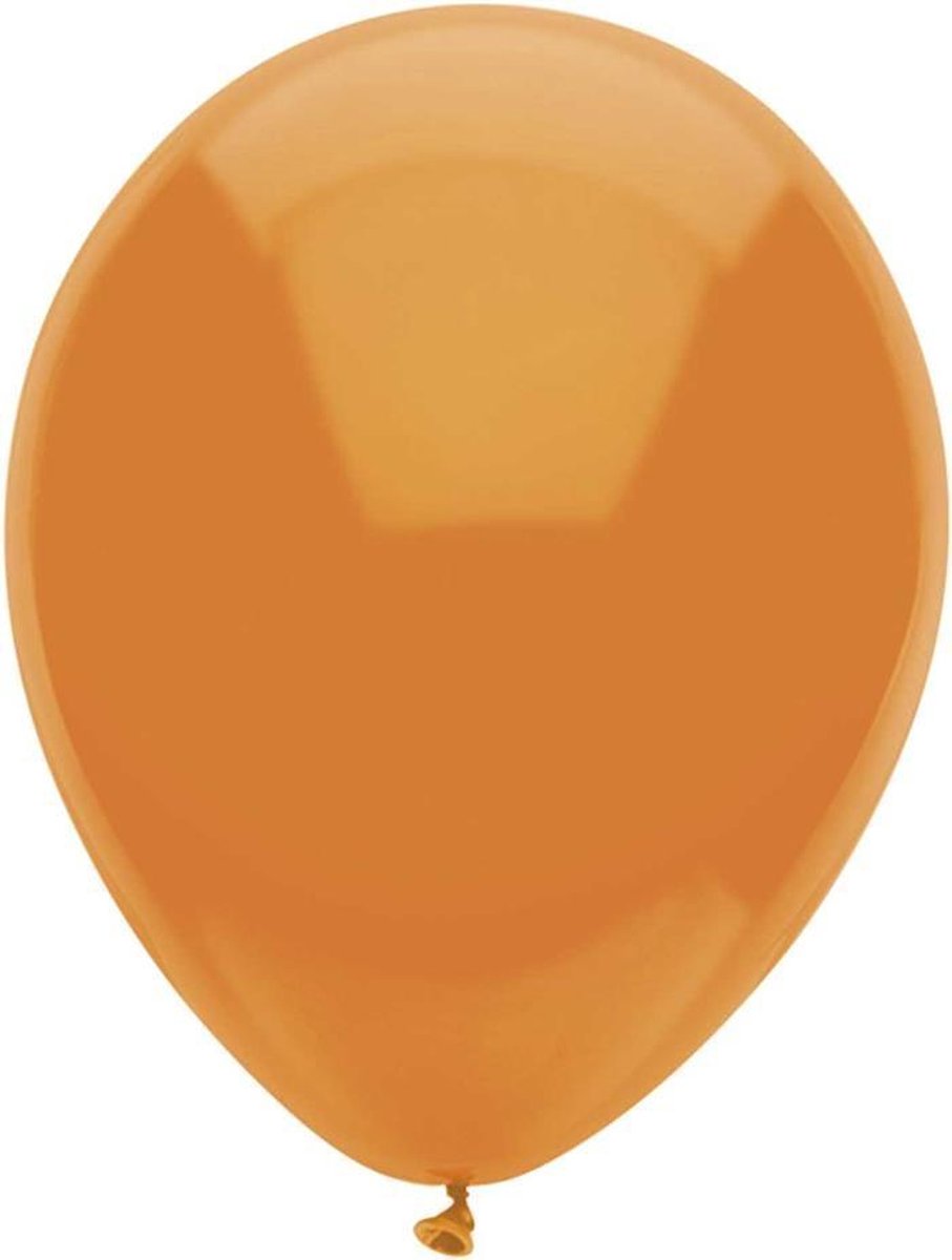Ballonnen Oranje : 100 Stuks