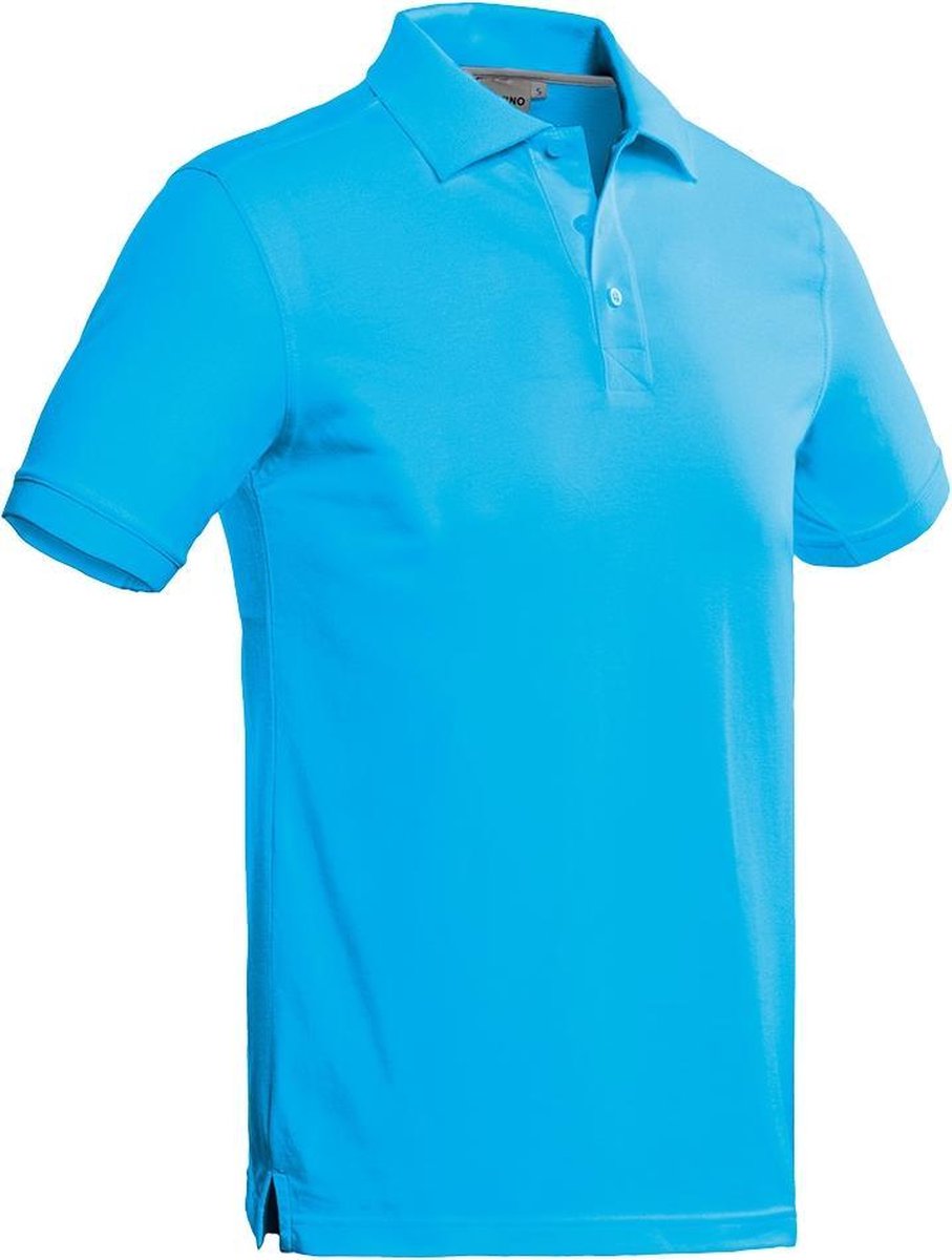 Santino poloshirt Mojo - 200161 - aqua - maat 3XL