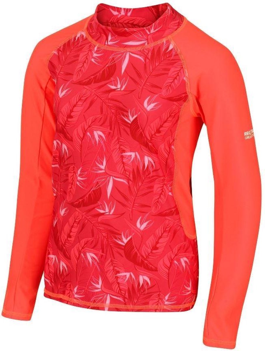 Regatta Zwemshirt Hoku Junior Upf40+ Polyamide Rood Mt 152-158