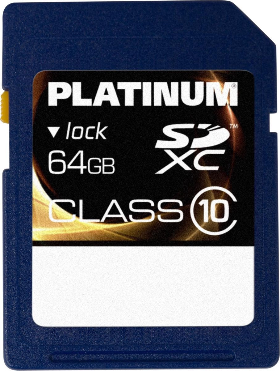 Platinum Secure Digital SDXC Card 64 GB