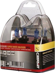 Carpoint Halogeen lampen - Autolampen H1 - Superwhite - 12V - 2 Stuks