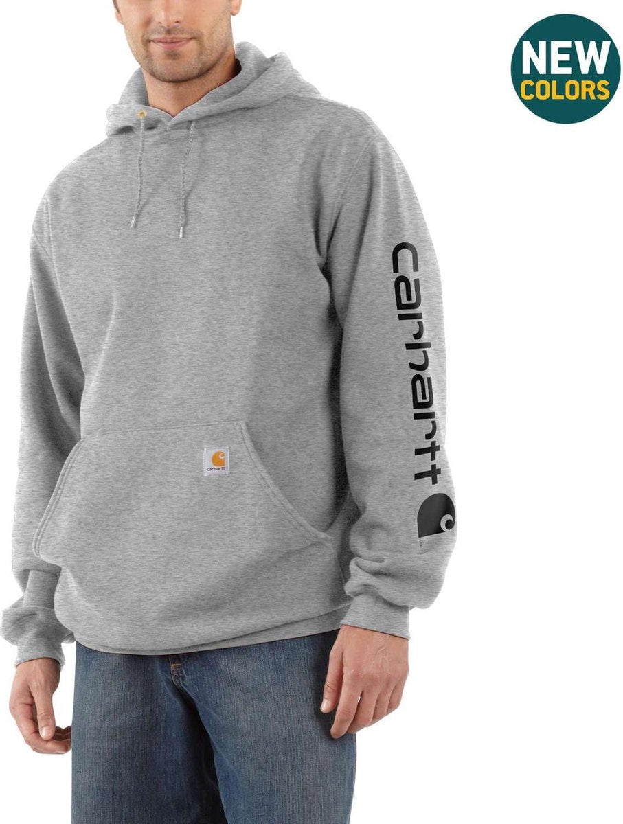 SLEEVE LOGO HOODED SWEATSHIRT