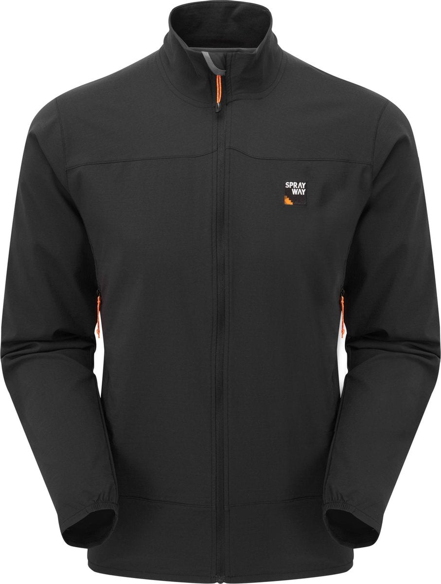 Sprayway Anax Men Jacket - Softshell - Heren - Zwart - Maat L