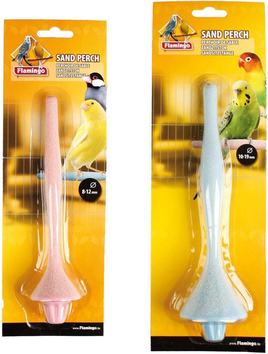 Vogelzitstok Sangare Plastic S - Willekeurig - 18 cm x 15 mm