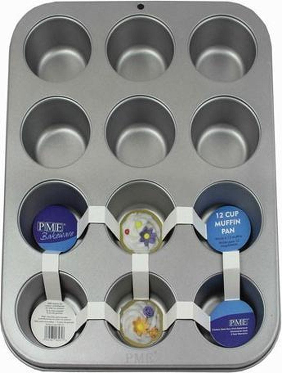 PME Bakvorm voor 12 Cupcakes / Muffins