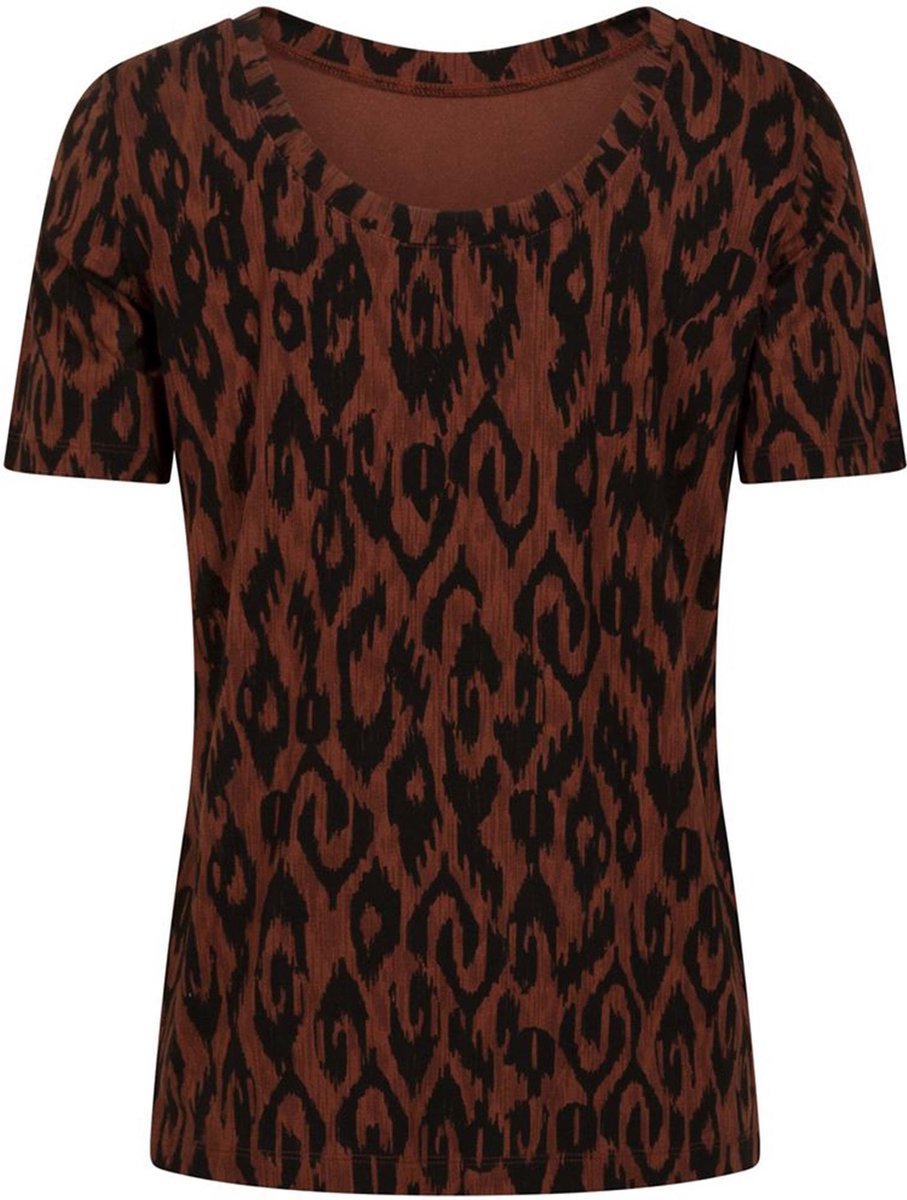 Tramontana T-shirt backwards Ikat Print - XXL