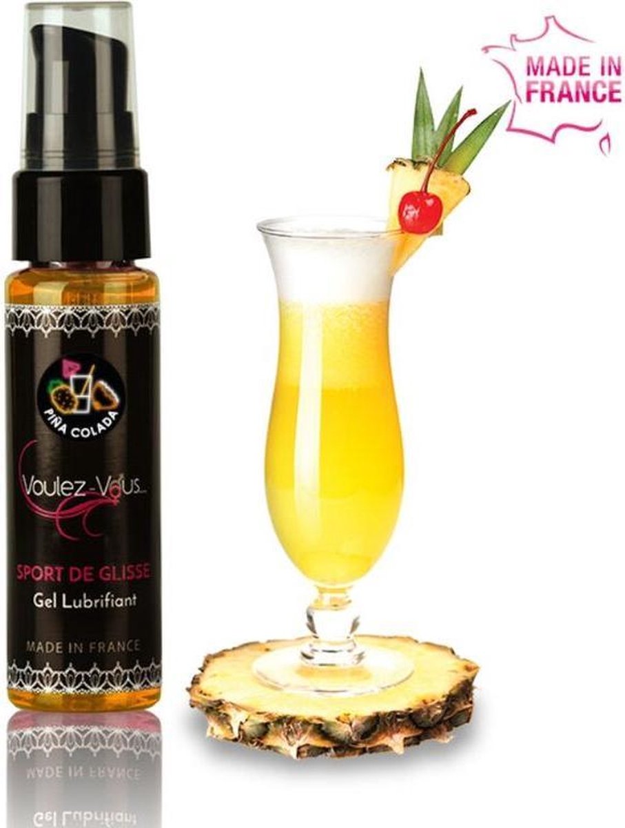 Voulez-vous Water-based Lubricant - PiÑa Colada - 35 Ml | Voulez-Vous...