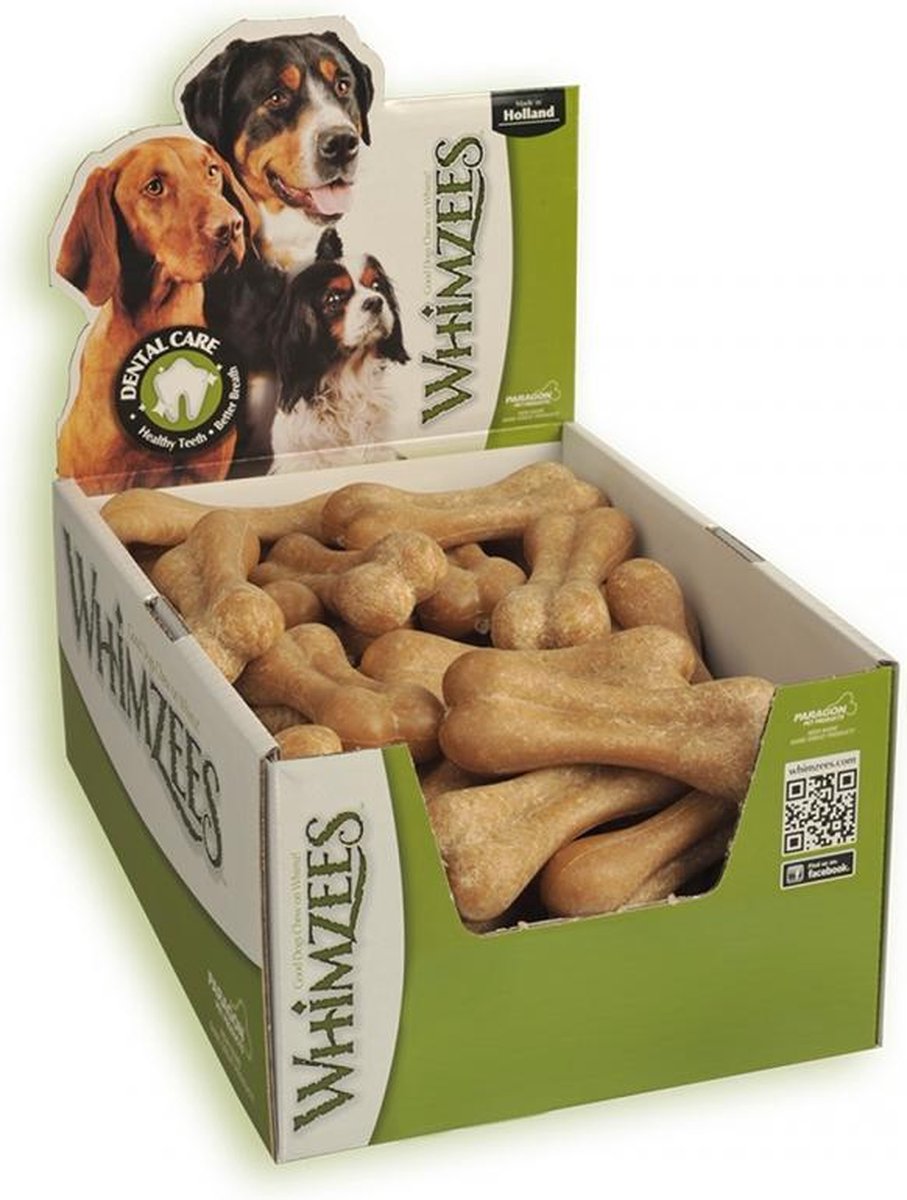 Whimzees rijstbeen bulk L/11