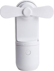 Draadloze Mini USB Ventilator / Desk Fan - Draadloos / Oplaadbaar - 800mAh
