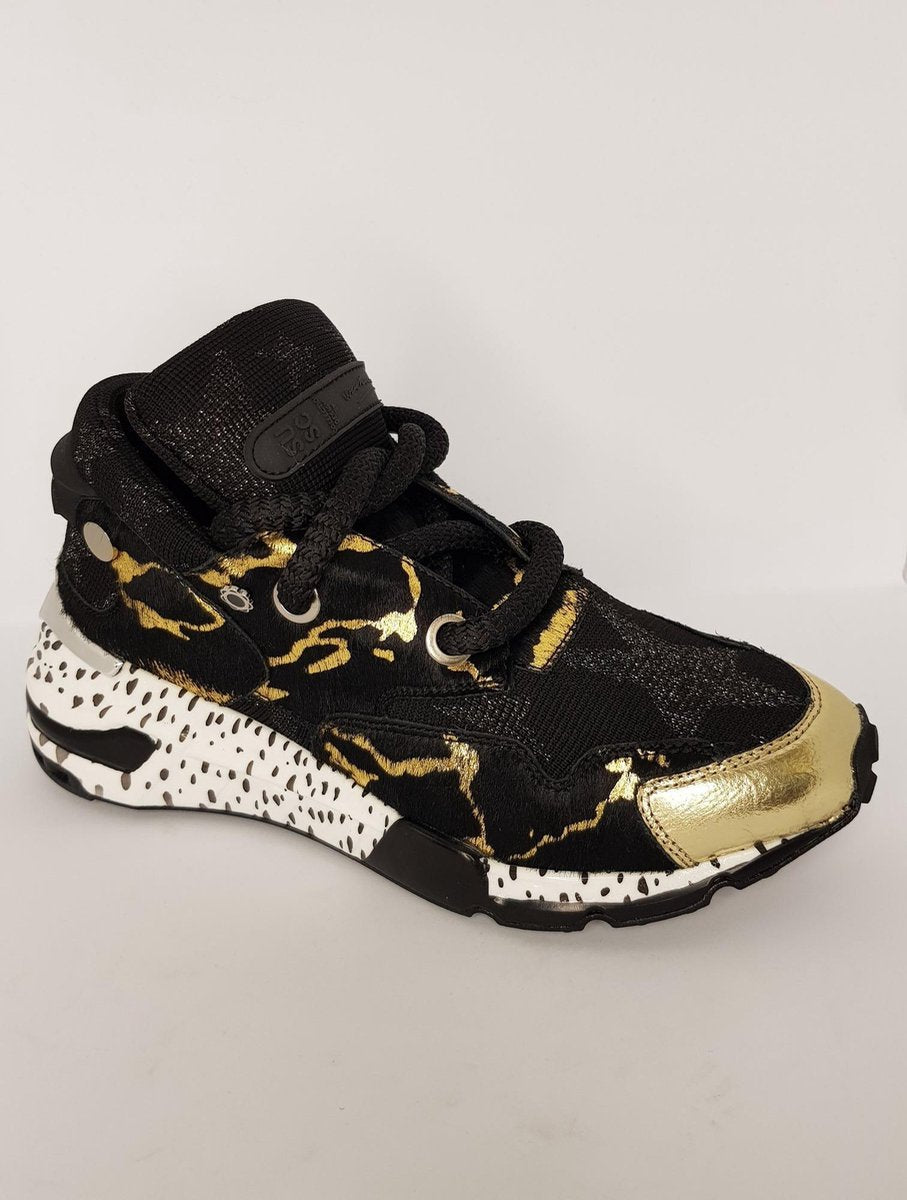 Tuffoni dadsneaker zwart/goud - 41