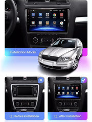 Skoda Octavia 2007-2012 Android 10 navigatie Bluetooth USB WiFi 1+16GB