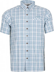 Life-Line Mani - Heren - Blouse - maat L - blauw geruit