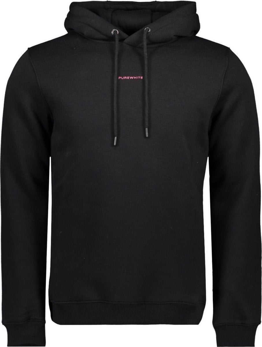 Purewhite 3D Triangle Hoodie - Black - Regular fit