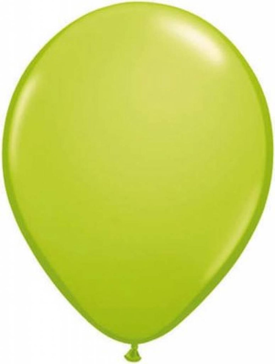 Ballonnen 100 stuks Metallic Appelgroen