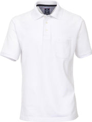 Redmond Regular Fit poloshirt - wit
