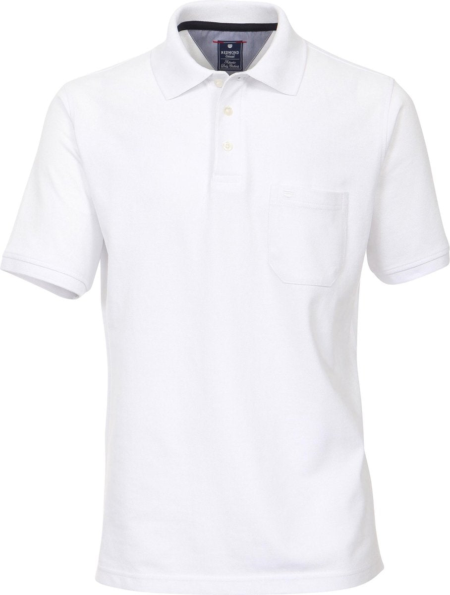 Redmond Regular Fit poloshirt - wit