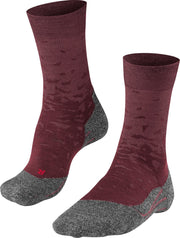 FALKE TK2 Gradient Dames Wandelsokken - Mixed Berry - Maat 41-42