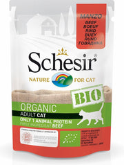 Schesir natvoer bio 85 gram rund adult
